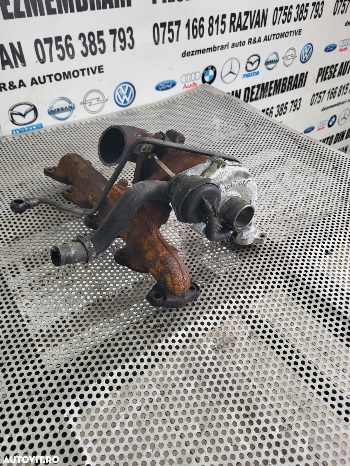 Turbo Turbina Peugeot 206 307 Citroen C2 C3 Ford Fiesta Fusion Toyota 1.4 Hdi Tdci An 2002-2003-200 - 7
