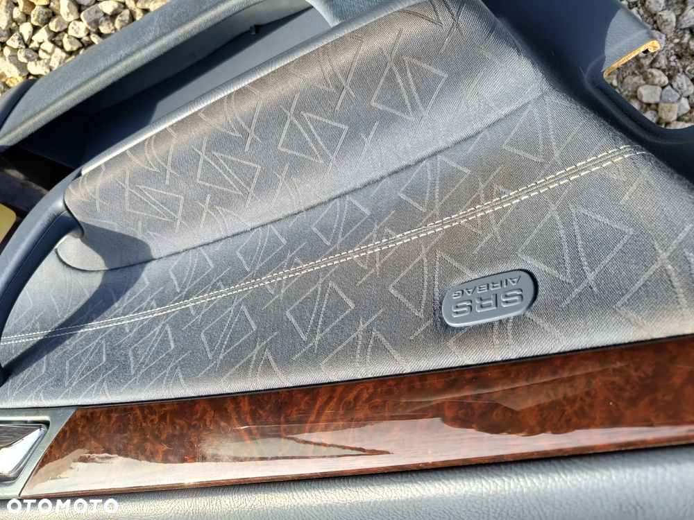 MERCEDES W203 BOCZEK TAPICERKA LEWY PRZÓD PRZEDNI EUROPA Niebieski - 8