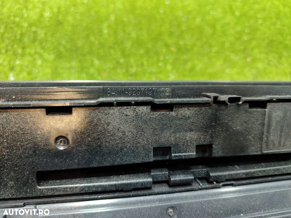 PANOU COMANDA CLIMA / RADIO BMW SERIA 1 F20 116D 1.6 DIESEL 2013 COD OEM 9207197 / 9207197-03 / HATCHBACK 2011-2019 - 7