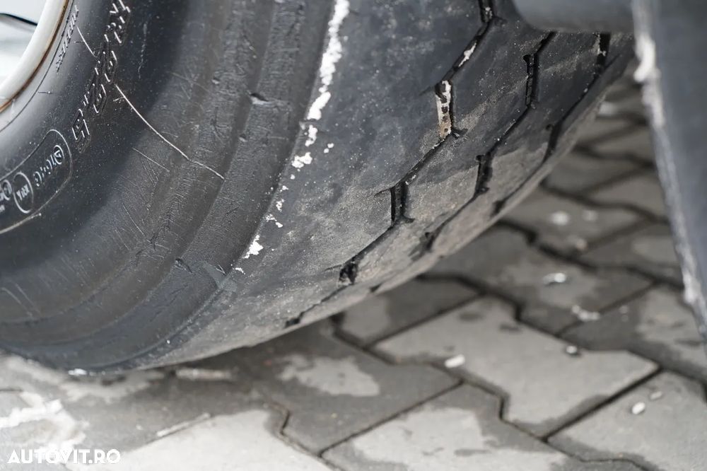 Scania G 370 / 6x4 / BASCULĂ SPATE + HIAB 144E S-3 HDS / RADIOCOMANDĂ / ROTATOARE / FURCĂ PENTRU PALEȚI / EURO 6 / - 22