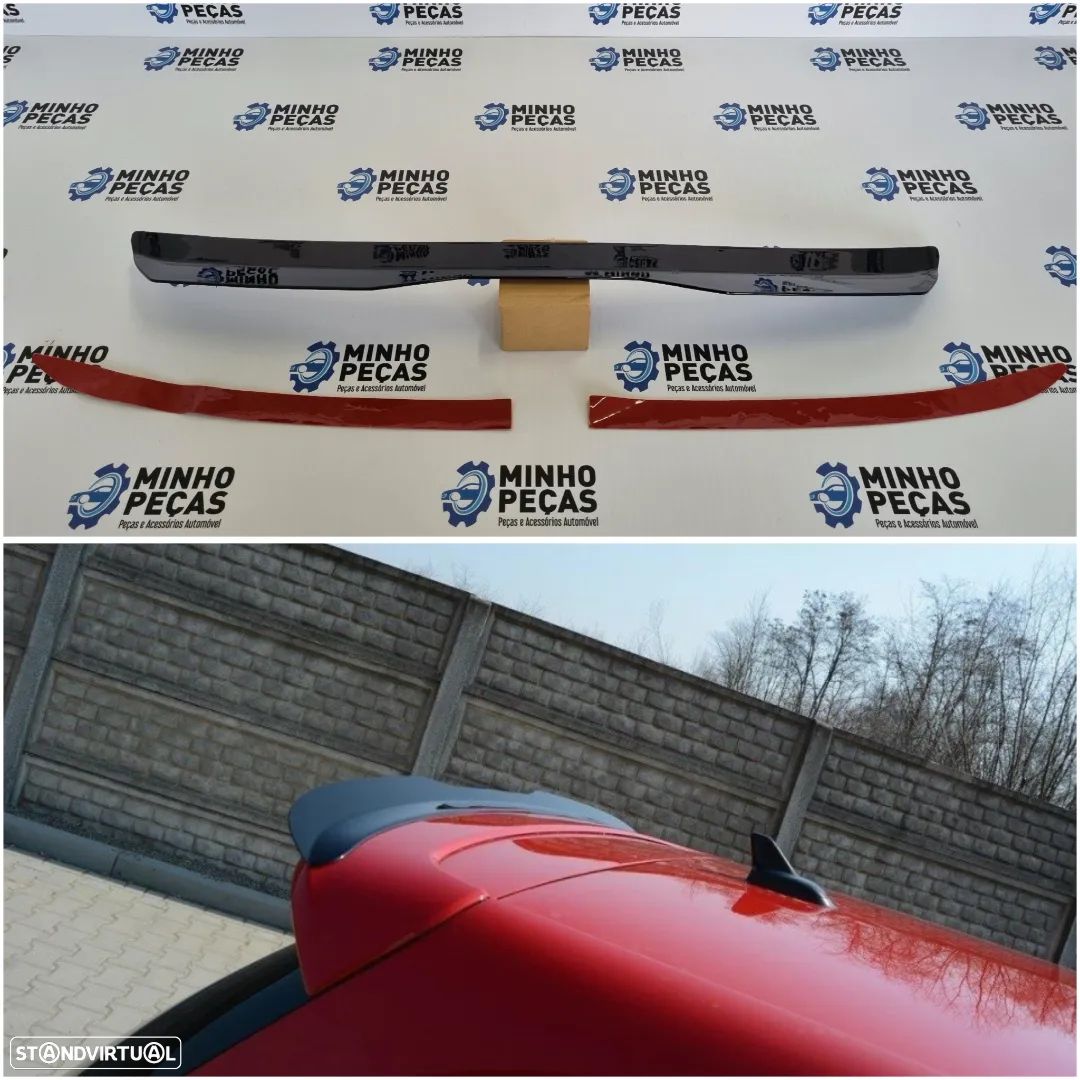Spoiler | Aileron Mala Golf 6 Look GTI Preto Brilho - 1