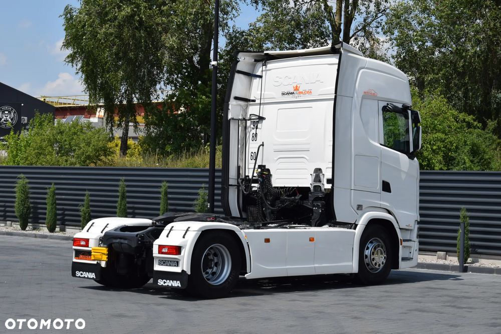 Scania 500S / FULL AIRMATIC / HYDRAULIKA / RETARDER / KLIMATYZACJA POSTOJOWA / ACC / KLIMA / 2 ZBIORNIKI PALIWA / FULL LEDY / FULL SPOILERY / SERWISOWANA / SPROWADZONA - 5