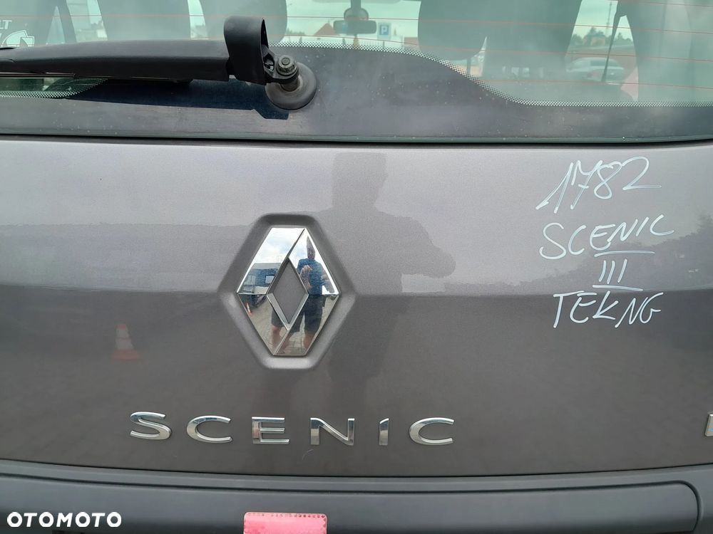 RENAULT SCENIC III XMOD KLAPA BAGAŻNIKA TYLNA TYŁ KOLOR: TEKNG - 7
