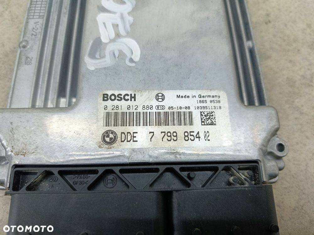 KOMPUTER, STEROWNIK BMW 3 E90 7799854 0281012880   2.0D - 2