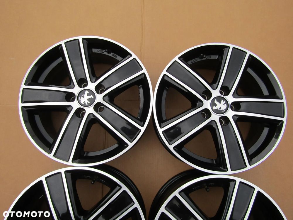 4x Felgi Aluminiowe 16 Citroen Jumpy IV Berlingo III C4 II Picasso Peugeot Expert Partner III Rifter 407 308 508 Toyota Proace 7 j 5x108 ET37 WZMACNIANE - 6