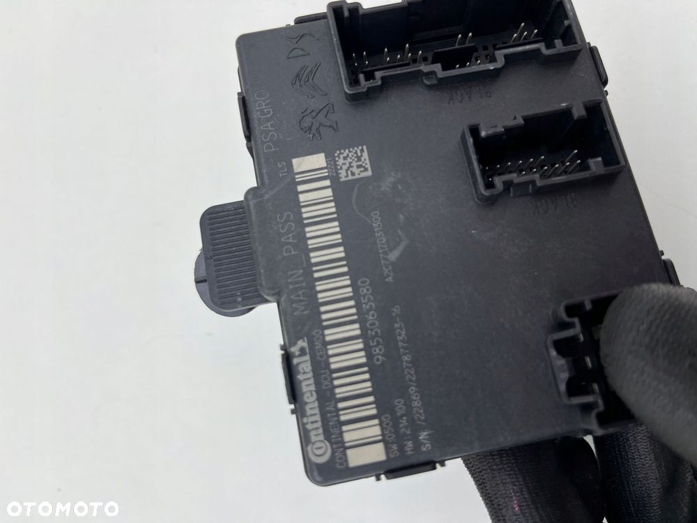 PEUGEOT 308 III MODUŁ STEROWNIK DRZWI 9853063580 - 2