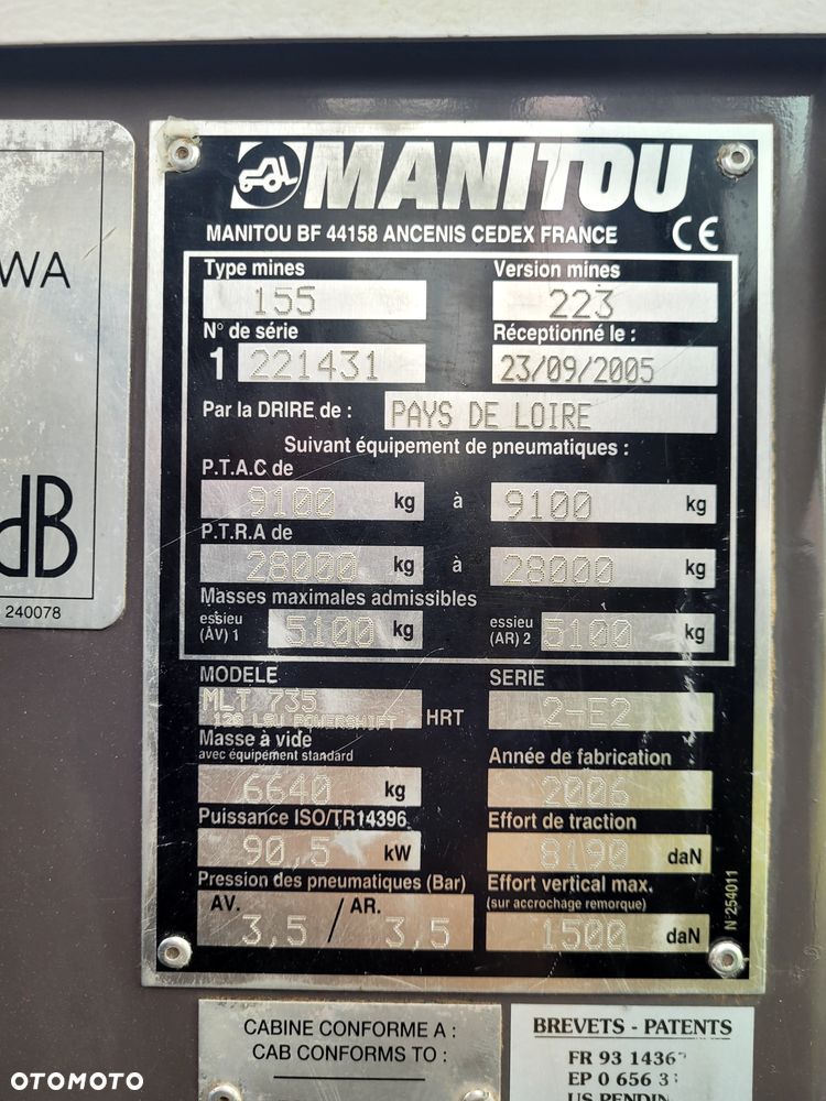 Manitou MLT 735-120 LSU TURBO POWERSHIFT - 17