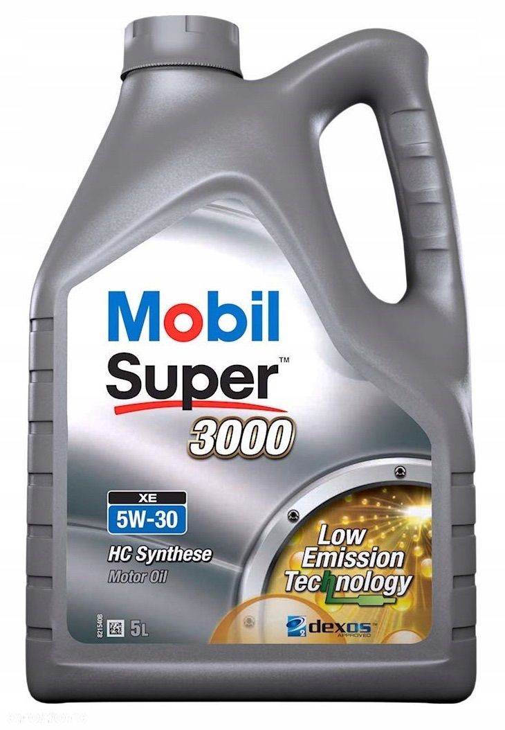 OLEJ SYNTETYCZNY MOBIL SUPER 3000 XE 5W30 5L - 1
