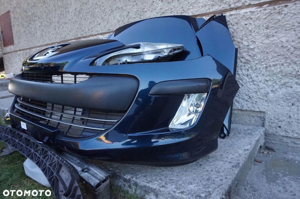 ZDERZAK MASKA BŁOTNIK KOMPLETNY PRZÓD PEUGEOT 308 - 3