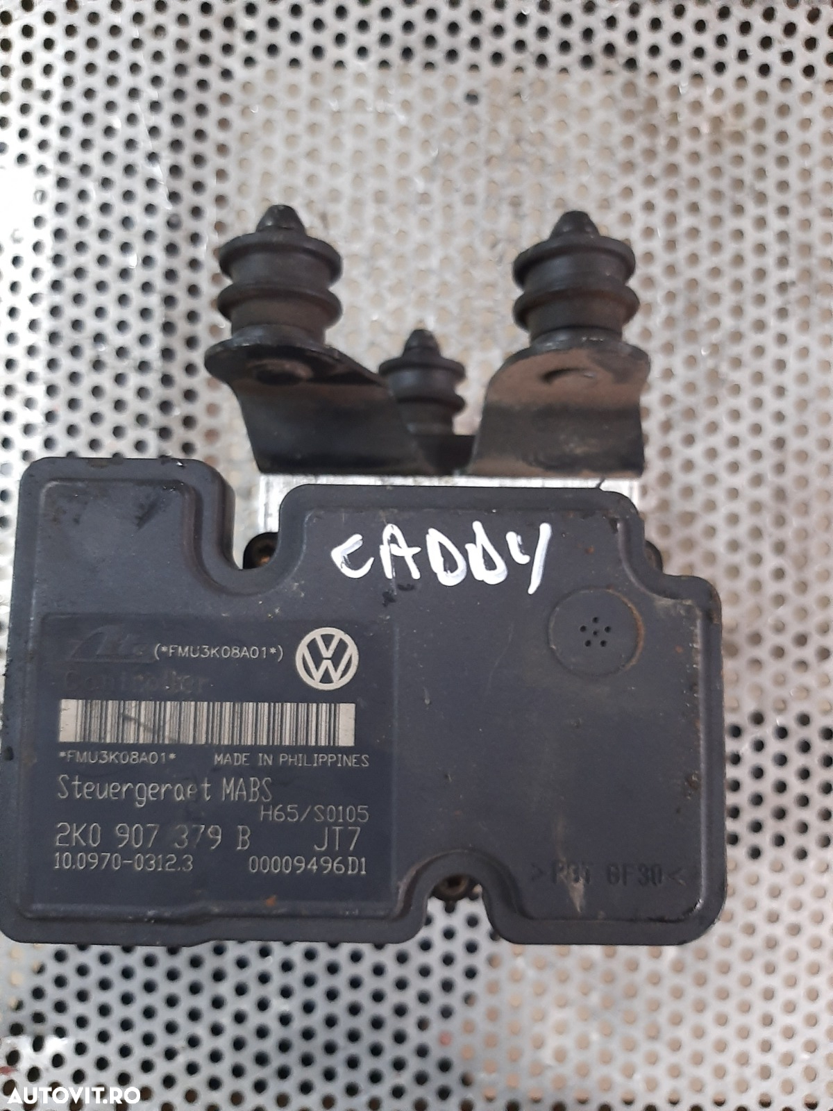 Modul Pompa Unitate ABS Vw Caddy An 2005-2006-2007-2008-2009-2010-2011 Volan Stanga Cod 2K0907379B Vanduta De Firma Cu Garantie - 4