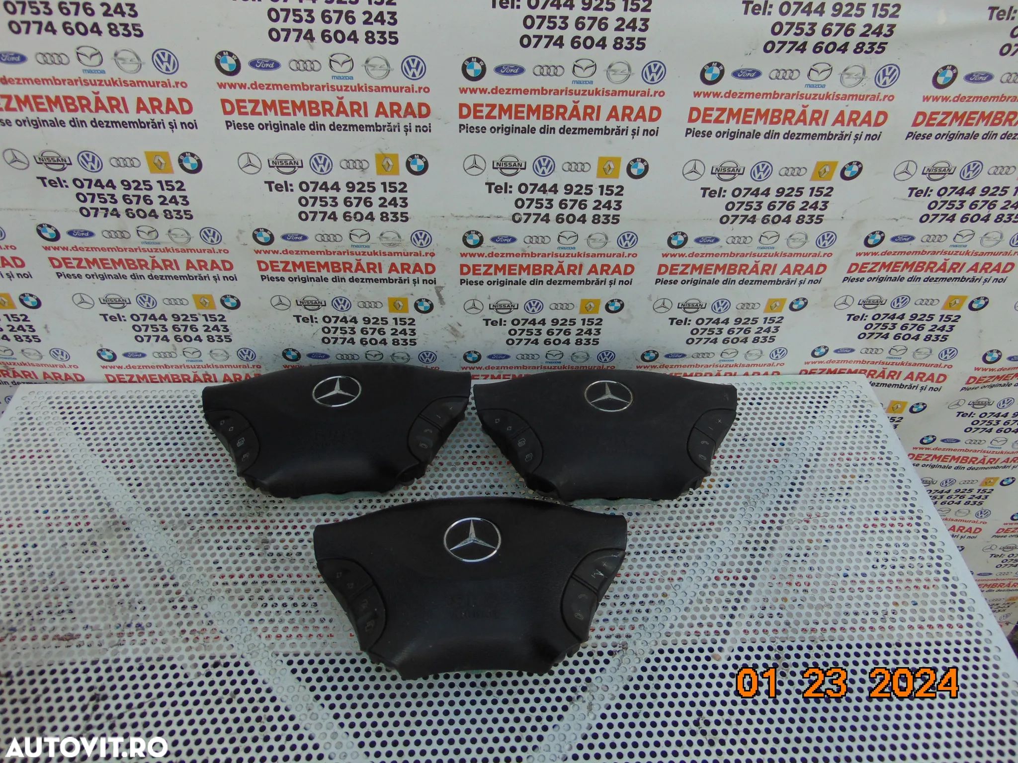 Airbag Volan mercedes Sprinter w906 2006-2013 airbag cu comenzi butoane airbag sofer sprinter w906 - 1
