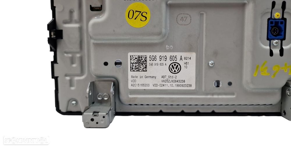 ECRÃ MULTIFUNÇÕES VOLKSWAGEN POLO 2019 -5G6919605A - 5