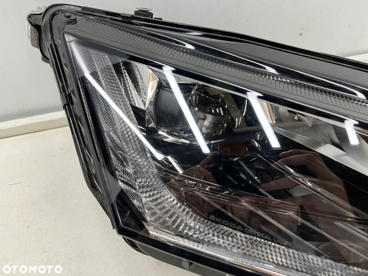 Lampa reflektor Skoda Octavia 4 IV 19r.- PRAWA przednia full LED prawy przód 5e4941016a - 14