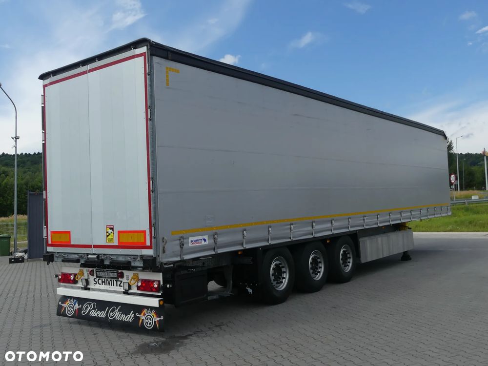 Schmitz Cargobull FIRANKA / OŚ PODNOSZONA / KOSZ PALETOWY / STANDARD / - 8