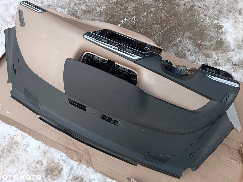 DESKA ROZDZIELCZA KONSOLA ZESTAW AIRBAG PODUSZKI ORYGINAŁ CITROEN C4 PICASSO II - 11