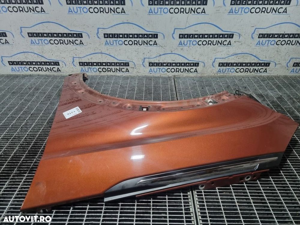 Aripa Stanga Fata Peugeot 3008 II 2016 - 2020 4 Usi Copper Braun Perleffekt ELG (1316) - 2