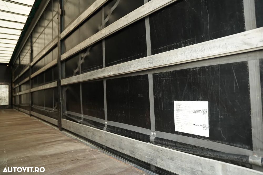 Wielton CORTINĂ / STANDARD / PUNCT DE ACOPERIȘ CULISANT / ACOPERIȘ CULISANT / 385/65 R22.5 - 14