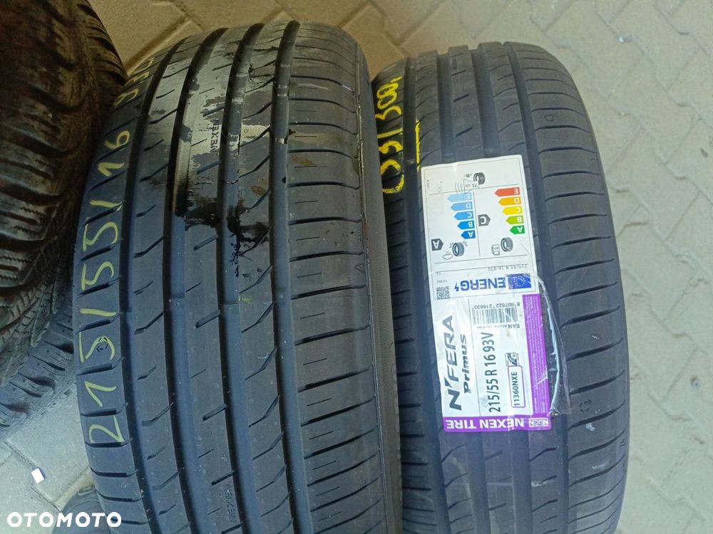Nowe opony letnie 215/55/16 Nexen 2 sztuki