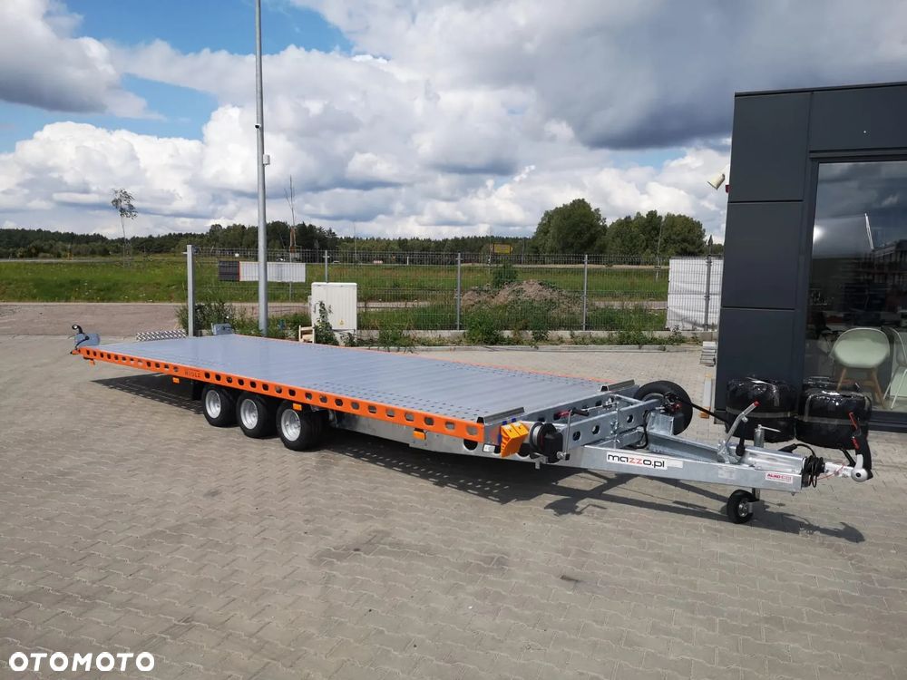 Wiola DOSTAWA! Przyczepa Laweta L35G65P wym. 650 x 204cm! UCHYLNA! Podłoga z paneli ALUMINIOWYCH. SOLIDNA! DMC 3500kg - 7