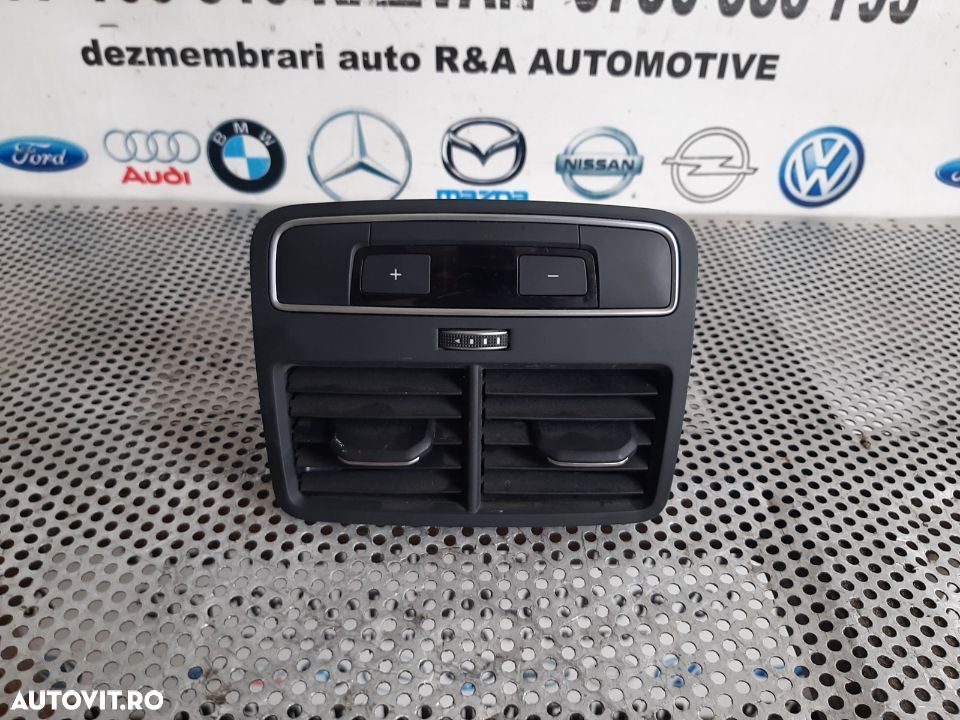 Grila Ventilatie Cotiera Modul Comenzi Clima Climatronic Spate Audi A4 B9 A5 9T An 2016-2020 - 1