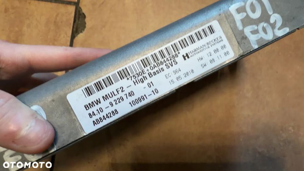 STEROWNIK MODUŁ BLUETOOTH BMW F01 F02 9229740 - 3