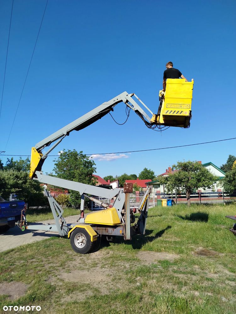Nifty 16,4 metrowa Aerial k16t Kubota diesel podnośnik koszowy zwyżka Podest ruchomy - 5