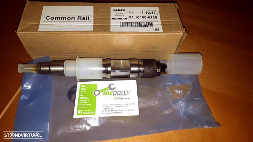Injectores comon rail Man novos em campanha TGA e TGS - 1