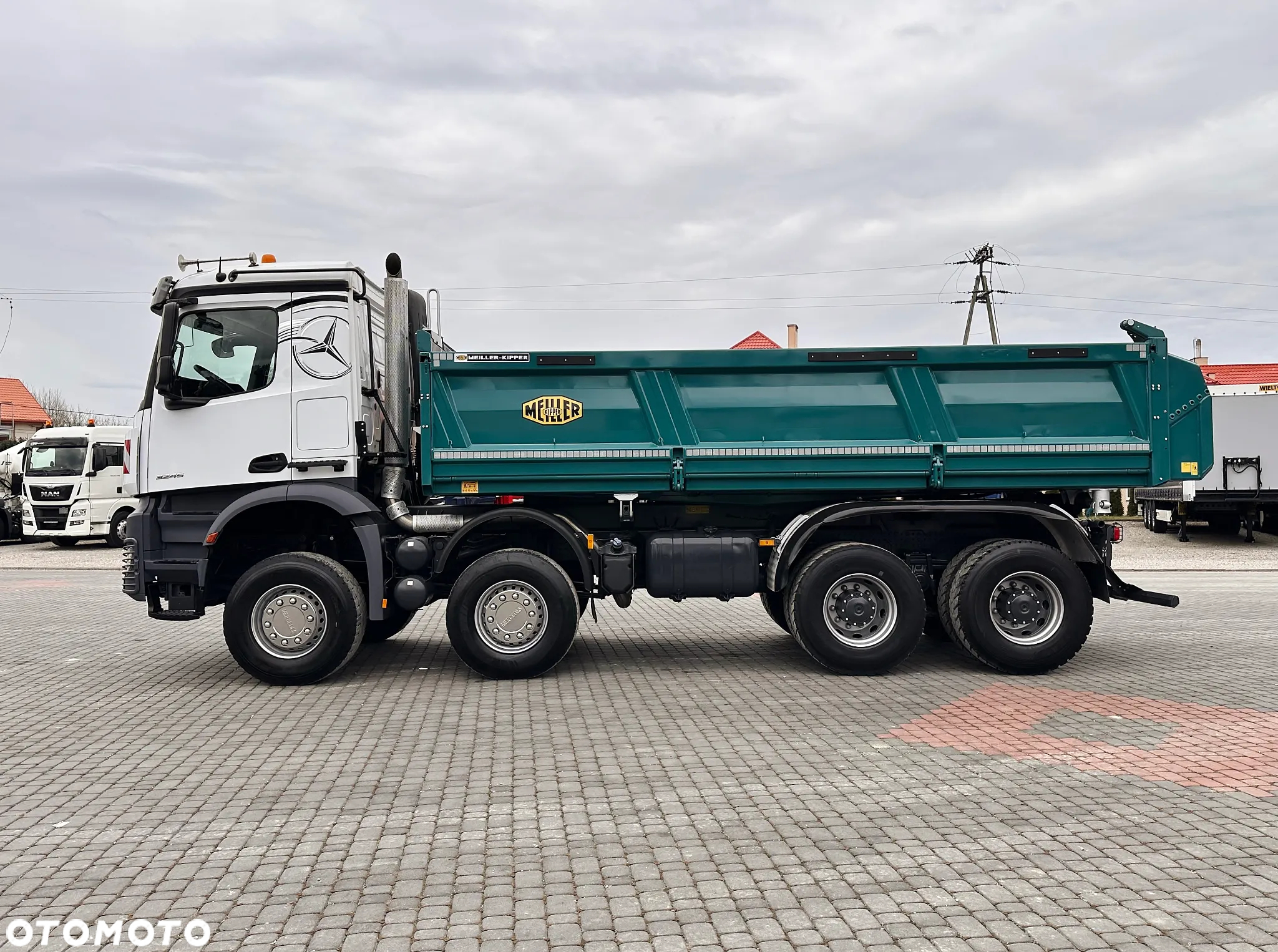 Mercedes-Benz AROCS 3245 8x4 WYWROTKA MEILLER BORDMATIC / ZACZEP DO PRZYCZEPY - 36