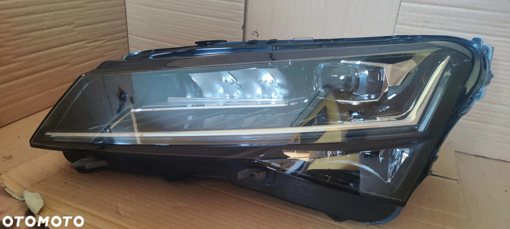 LAMPY LAMPA PRZEDNIE LEWA PRAWA PRZÓD SKODA SUPERB III 3 LIFT POLIFT 2019 CRYSTAL LIGHTING - 3