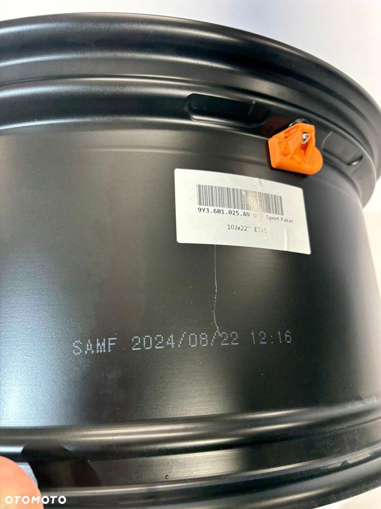 KOMPLET FELG ALUFELG KOŁA KUTE PORSCHE Cayenne Coupe Coupé GT 9Y3601025AN - 10