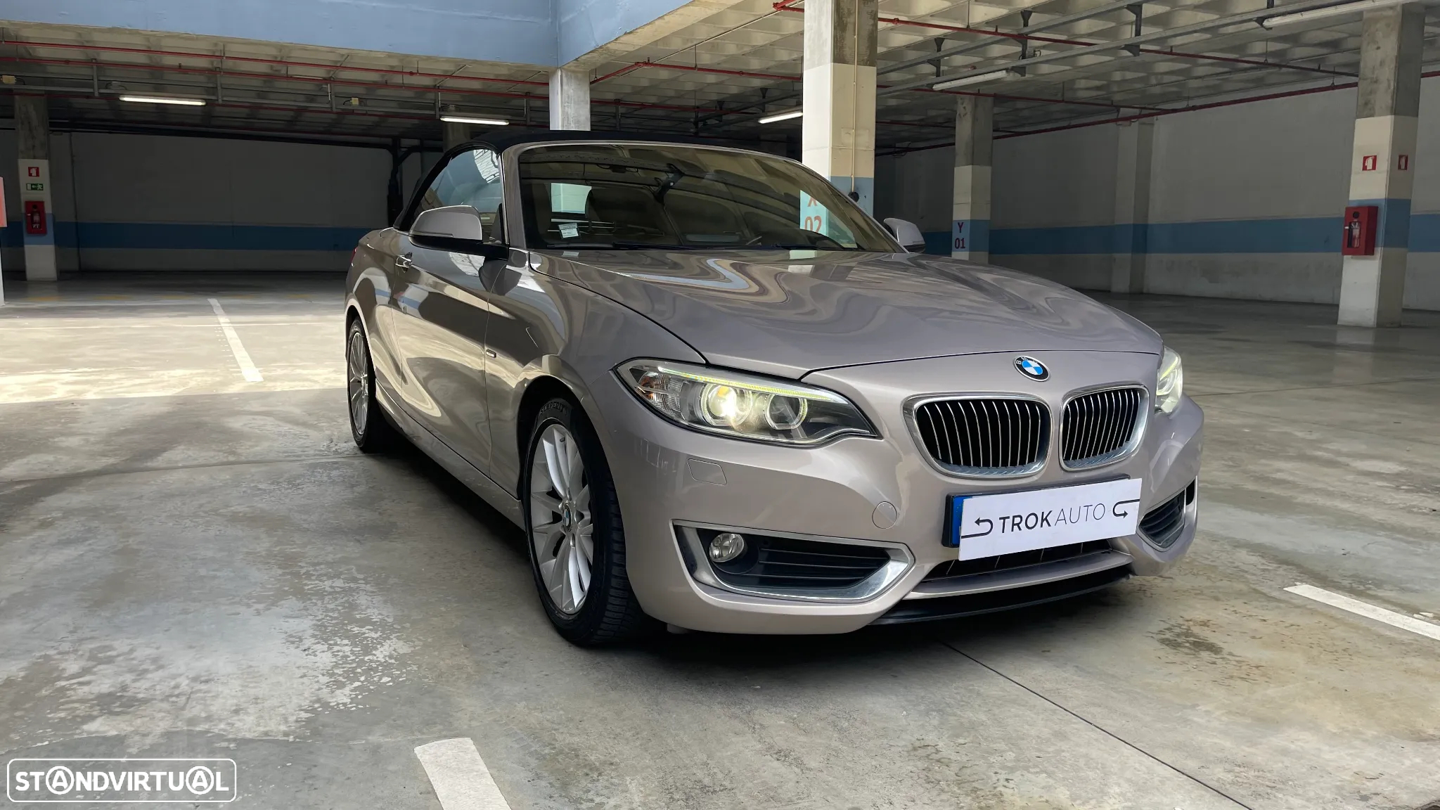 BMW 220 d Cabrio Aut. Luxury Line - 14