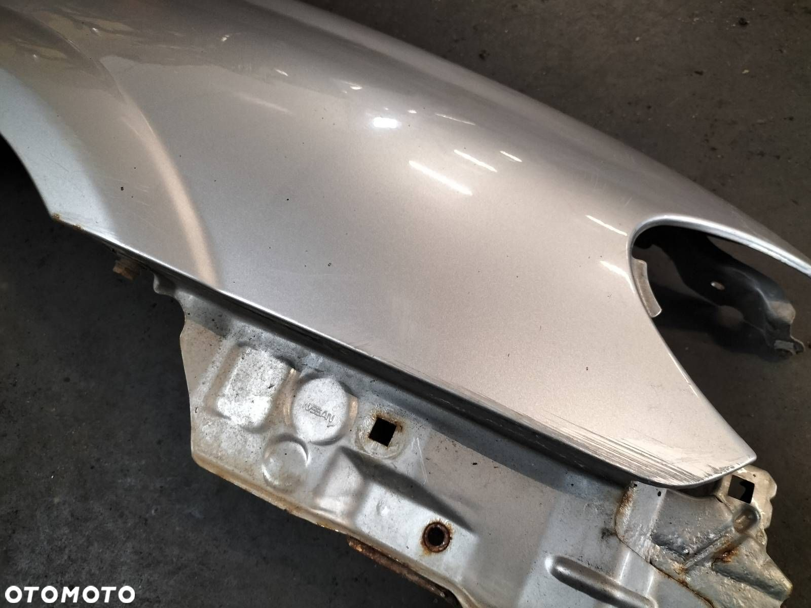 KOMPLETNY PRZÓD MASKA ZDERZAK BŁOTNIK LAMPY NISSAN ALMERA N16 LIFT KY0 - 7