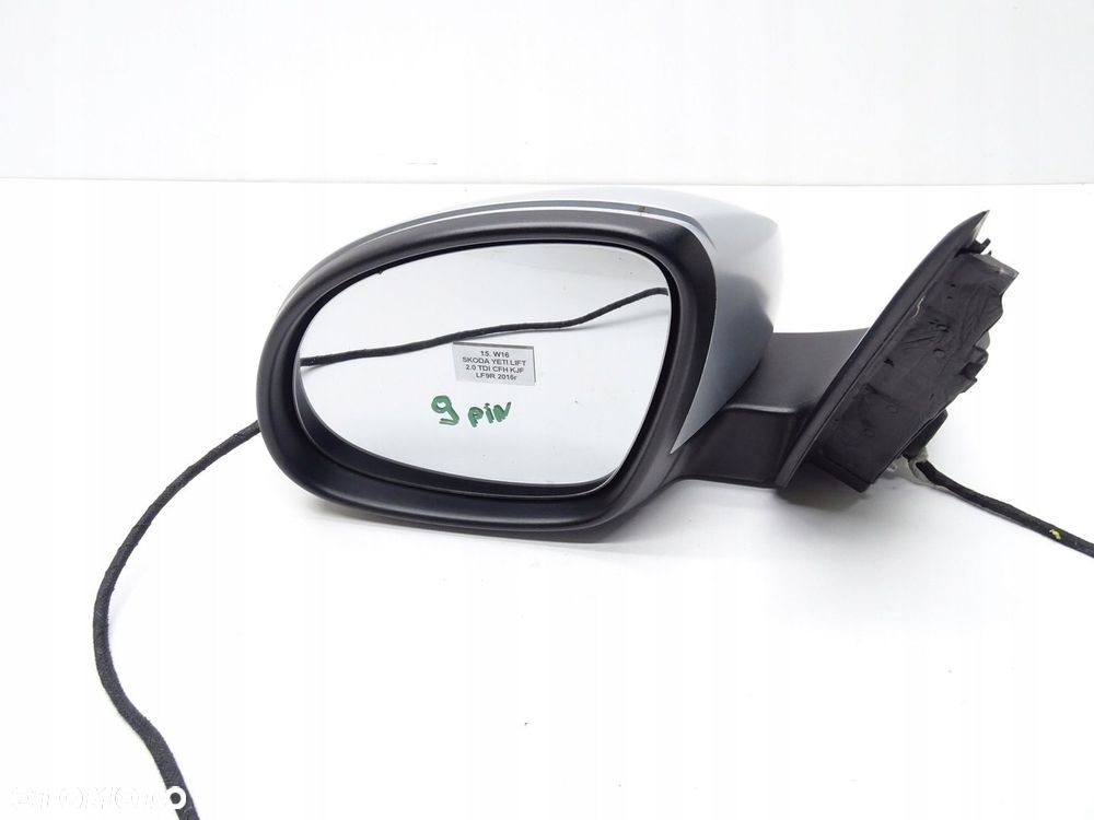 LUSTERKO LEWE LEWY PRZÓD PRZEDNIE SKODA YETI LIFT LF9R 9 PIN - 2