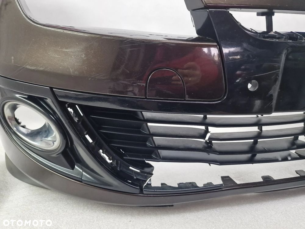RENAULT MEGANE 3 III LIFT 11- ZDERZAK PRZEDNI PRZÓD NA 4X PDC + GÓRNE WZMOCNIENIE ZDERZAKA + ŚLIZGI + GÓRNA BLENDA , NR AUKCJI NZ1000 - 12