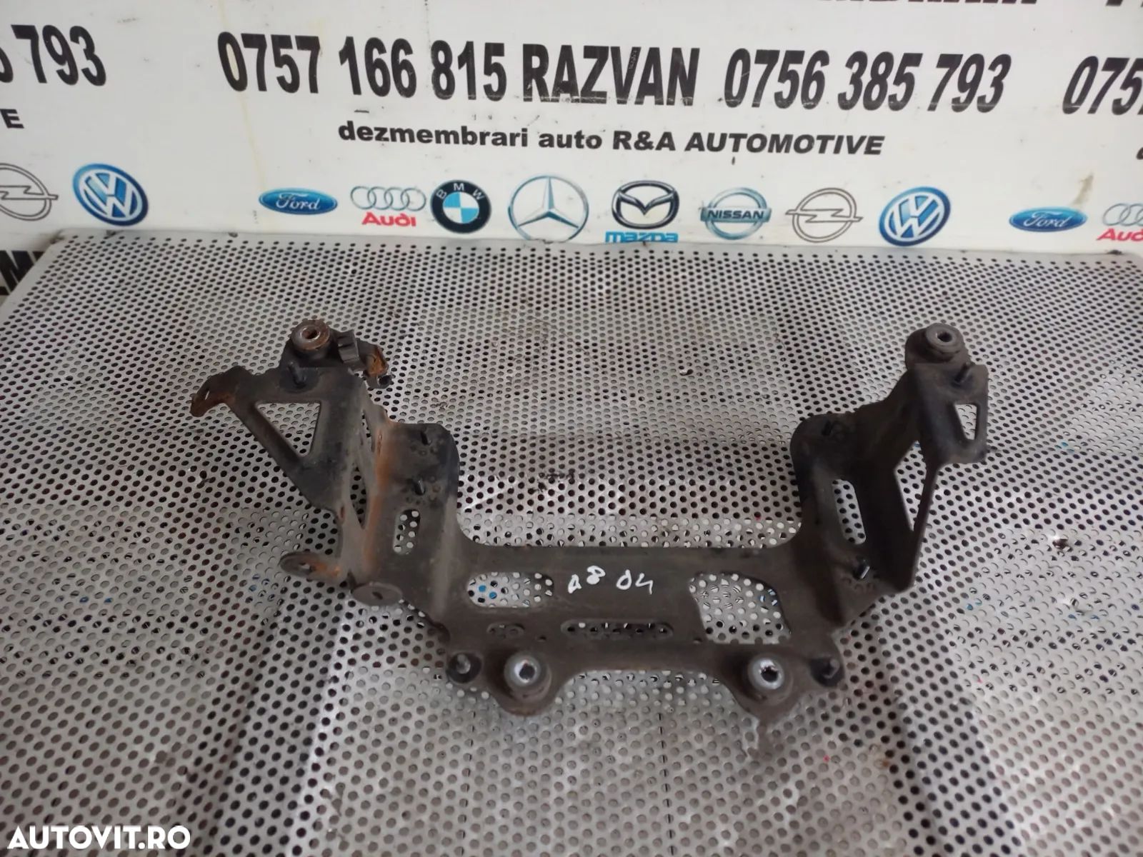 Suport Compresor Perne Aer Suspensie Audi A8 4H D4 An 2010-2011-2012-2013-2014-2015-2016-2017 Dezme - 1