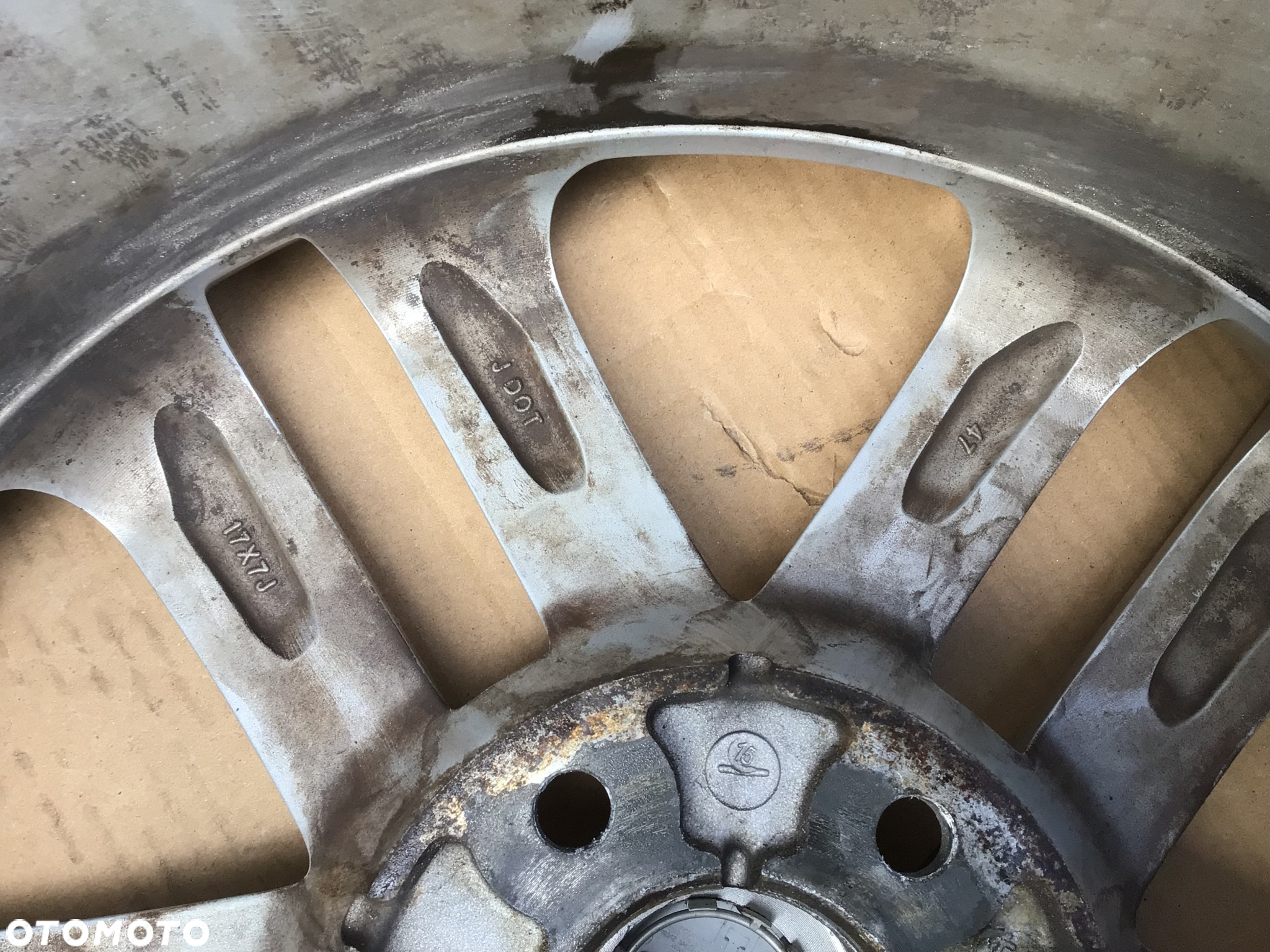 Felgi aluminiowe 4szt Nissan Juke F15 17x7J et47 5x114.3 z czujnikami - 7