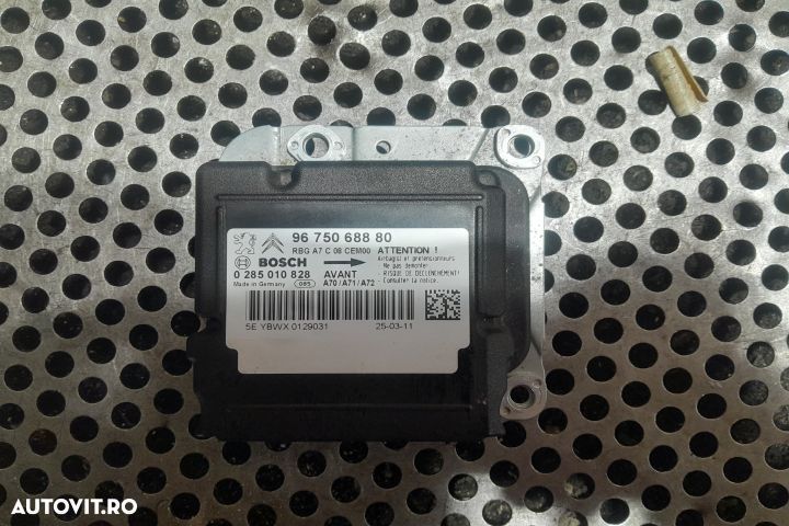 Calculator airbag 9675068880 9675068880 Peugeot 207 1 [2006 - 2009] w - 1