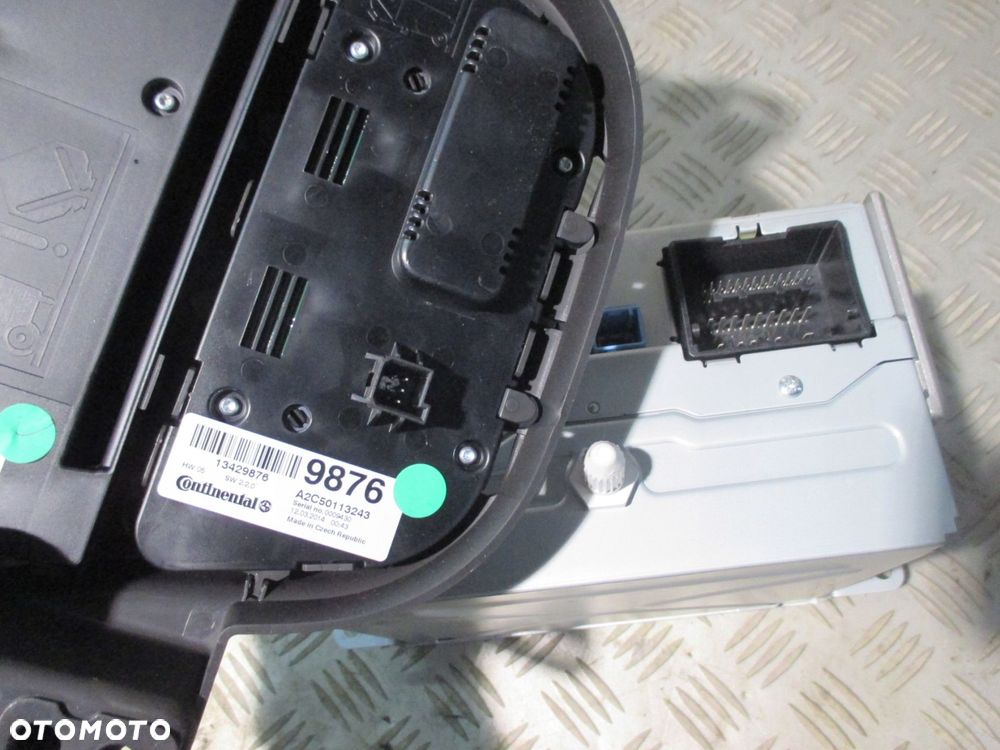 RADIO PANEL NAWIEWU OPEL MOKKA A 2012- - 4