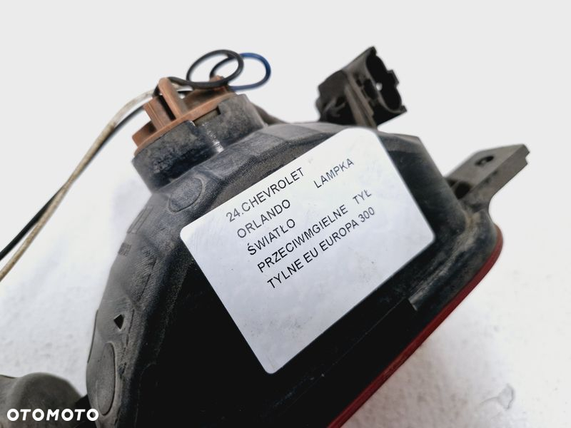 CHEVROLET ORLANDO LAMPKA LAMPA PRZECIWMGIELNA LEWY TYŁ ŚWIATŁO LEWE TYLNE EU - 7