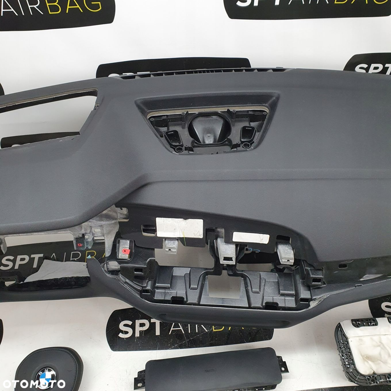 BMW X7 G07 DESKA ROZDZIELCZA KONSOLA KOKPIT PULPIT PODUSZKI AIRBAG AIR BAG PASY KIT SET - 3