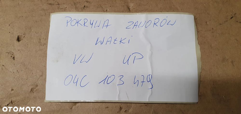 Pokrywa zaworów dekiel wałki rozrządu VW UP 1.0 04C103479 - 10