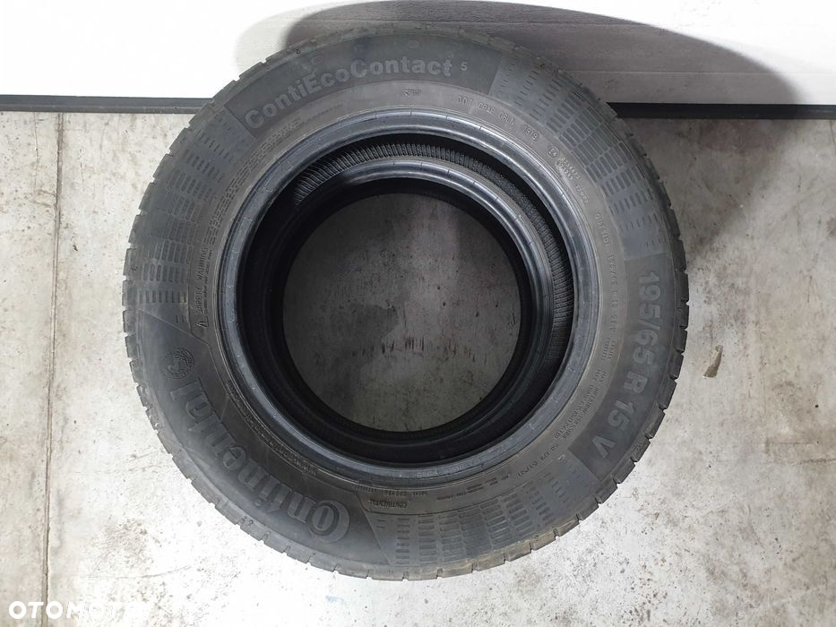2szt. 195/65/15 91V Continental ContiEcoContact 5 5mm 2019r [ 10176 ] - 2