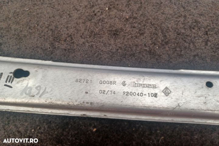 Macara geam spate stanga electrica 827210008R 920040102 0130822330 82 - 3