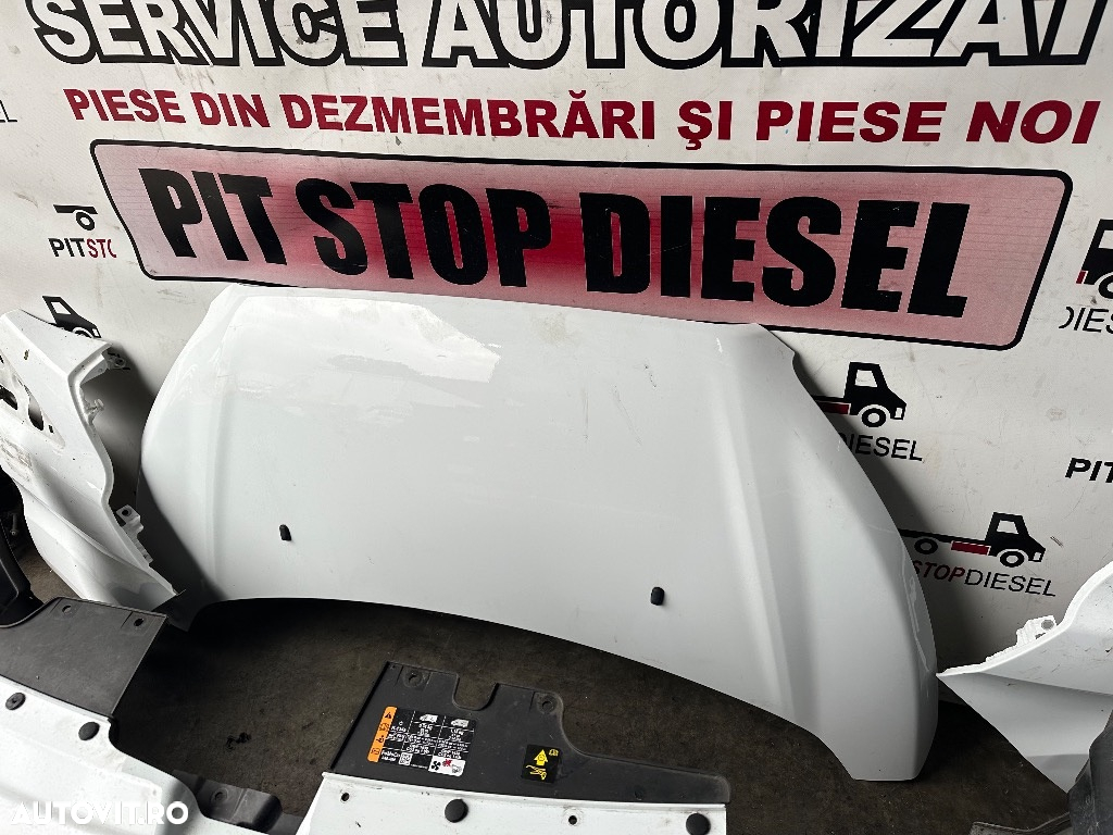 Fata completa FORD CUSTOM 2021 2022 2023 2024 bara fata 4 senzori faruri, capota, trager, radiator, aripi - 5