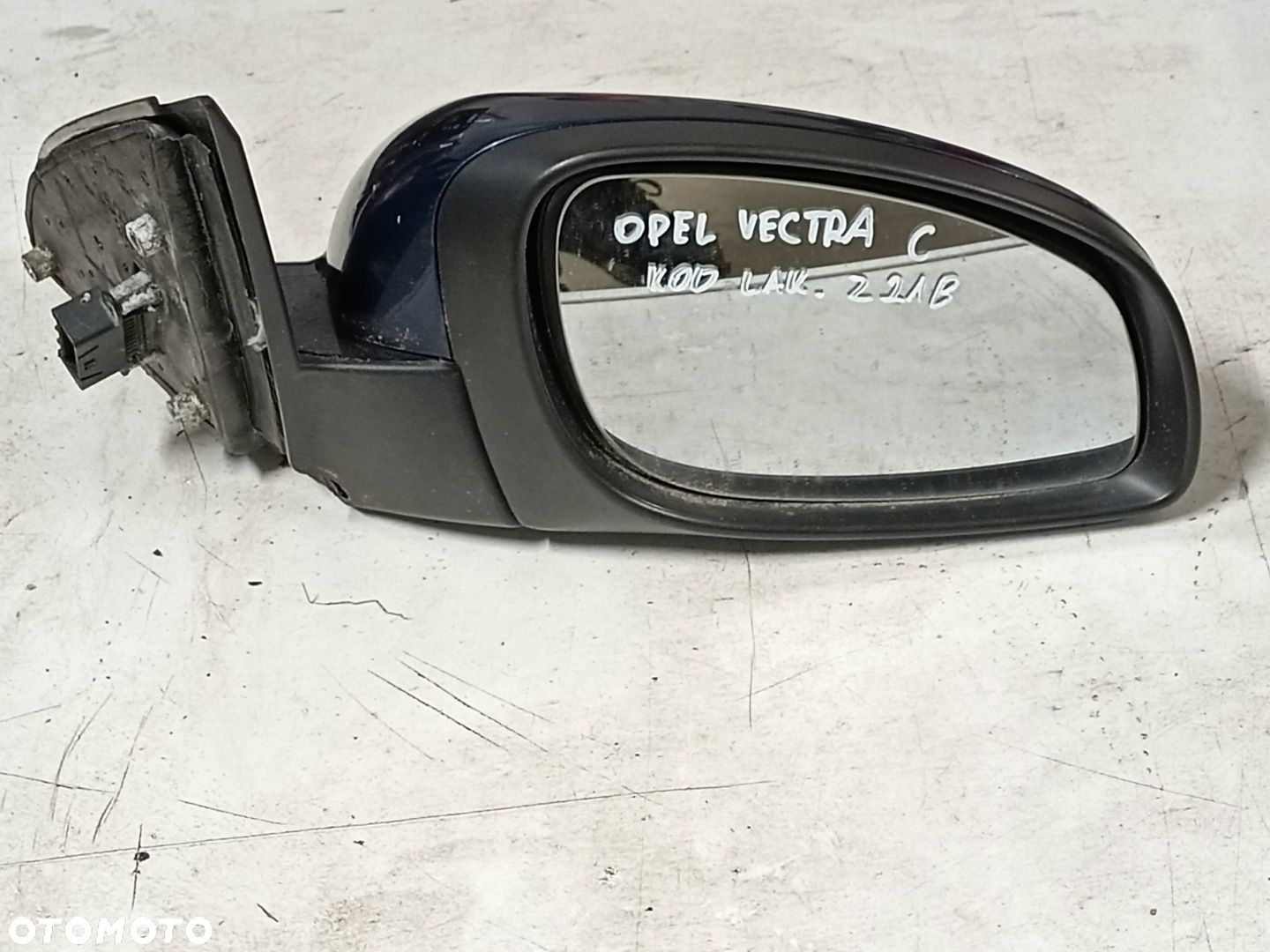 LUSTERKO PRAWE ELEKTRYCZNE OPEL VECTRA C Z21B 5PIN - 1