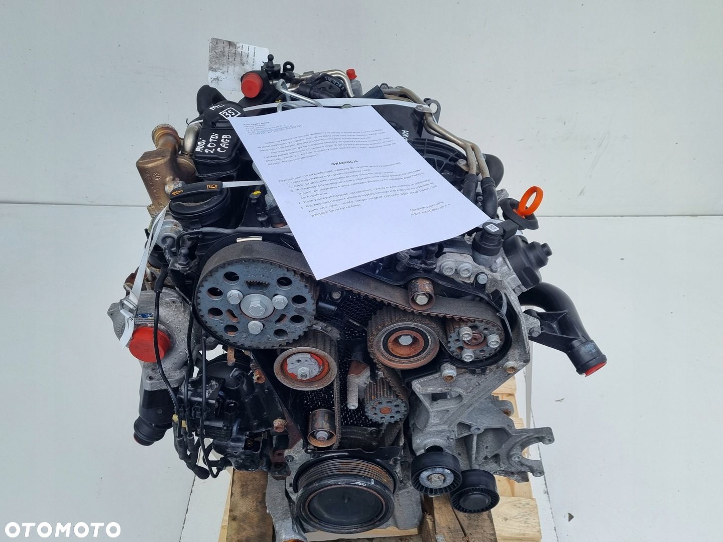 SILNIK KOMPLET Audi Q5 8R 2.0 TDI 136KM udokumentowane 140tyś CAG CAGB - 1