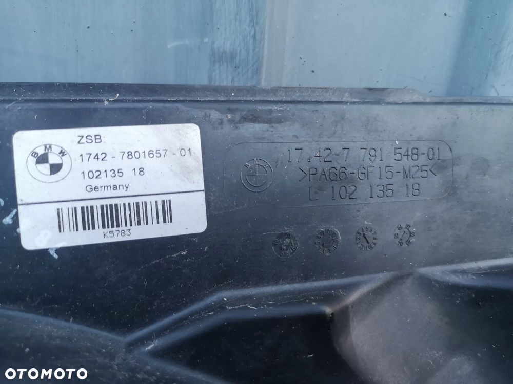 BMW E60 E61 2.0d 2.5d 3.0d WENTYLATOR WIATRAK KLIMATYZACJI 7561712 - 4