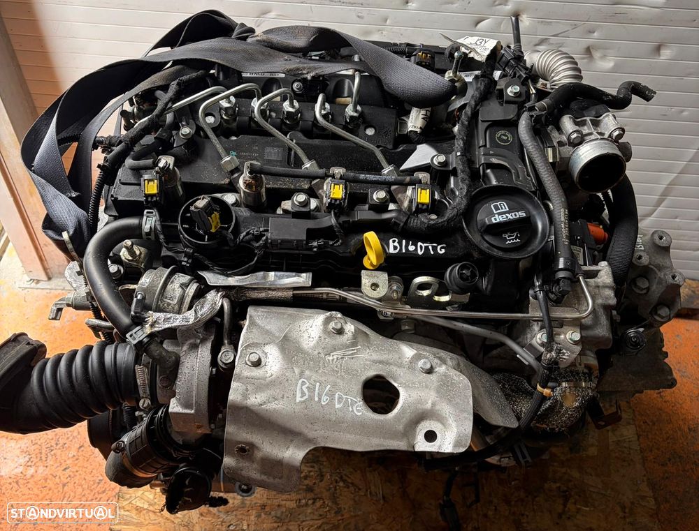 Motor Opel Astra K 1.6 Cdti Ano 2015 Ref: B16DTE - 1