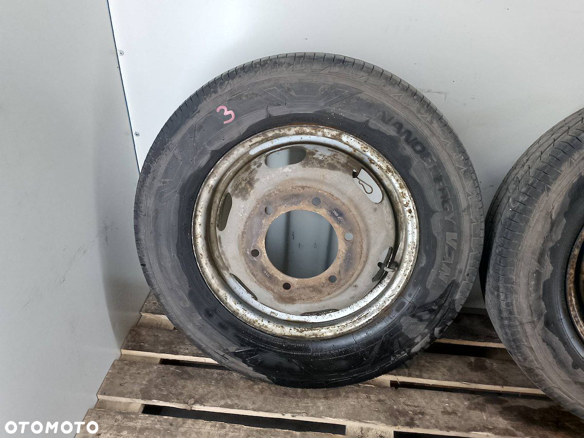 FELGI STALOWE KOMPLET 16 6x180 Z OPONAMI 195/75R16C FORD TRANSIT MK6 - 2