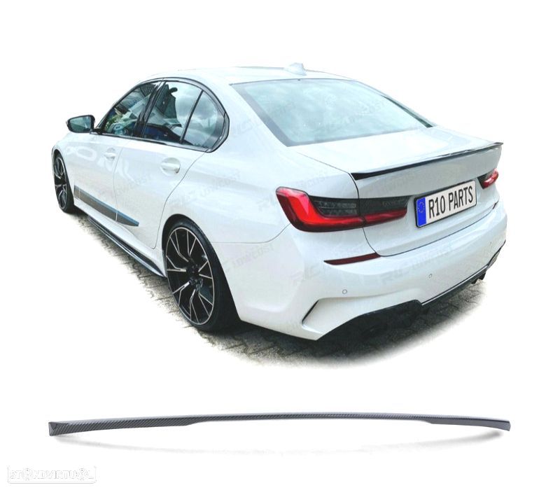SPOILER AILERON BMW G20 19- LOOK M PERFORMANCE CARBONO - 1